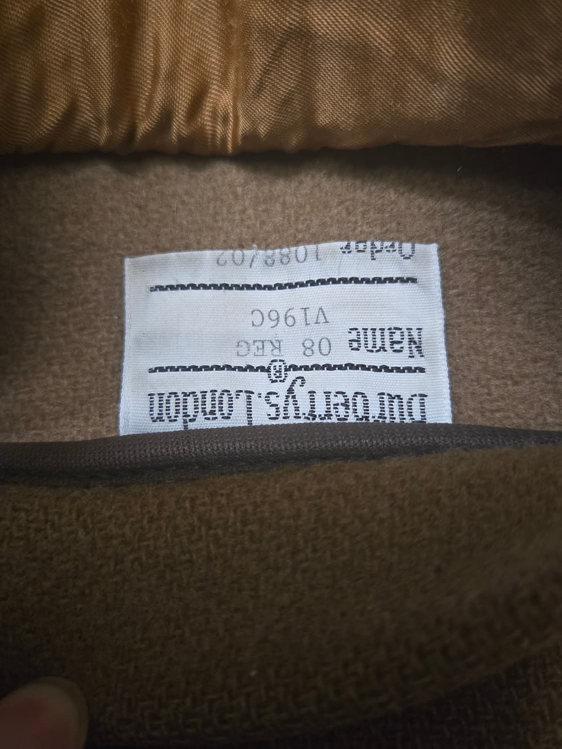 90s 오리지널 빈티지 버버리스(Burberrys) 더플코트 08reg 상품이미지9