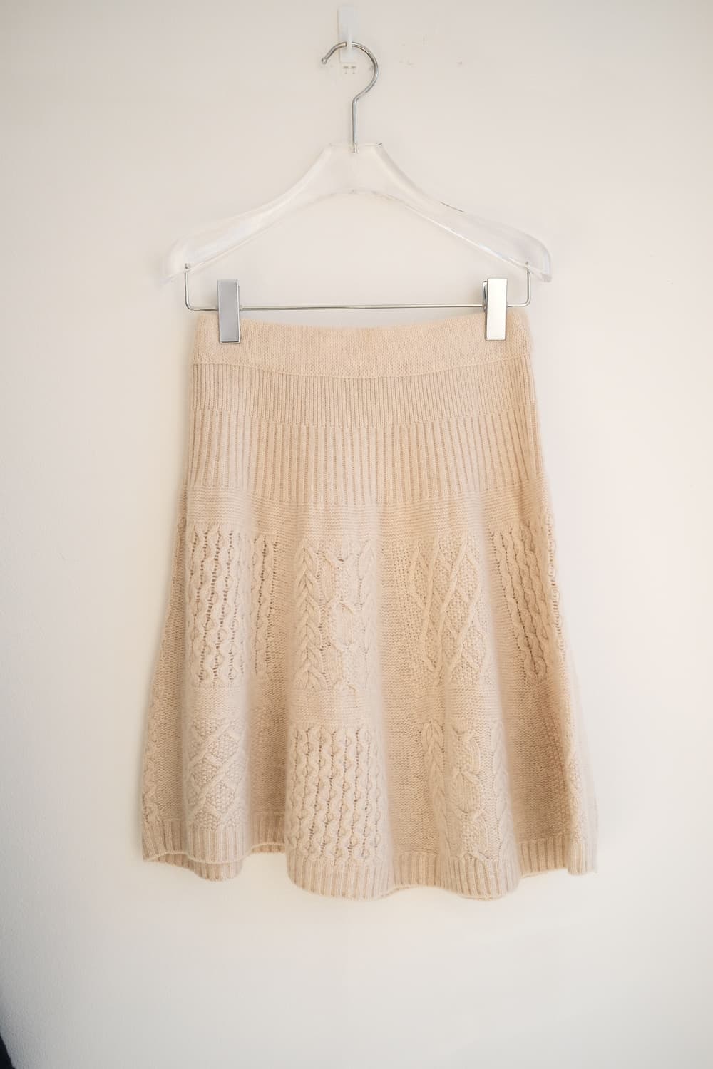 Cable knit skirt 상품이미지8