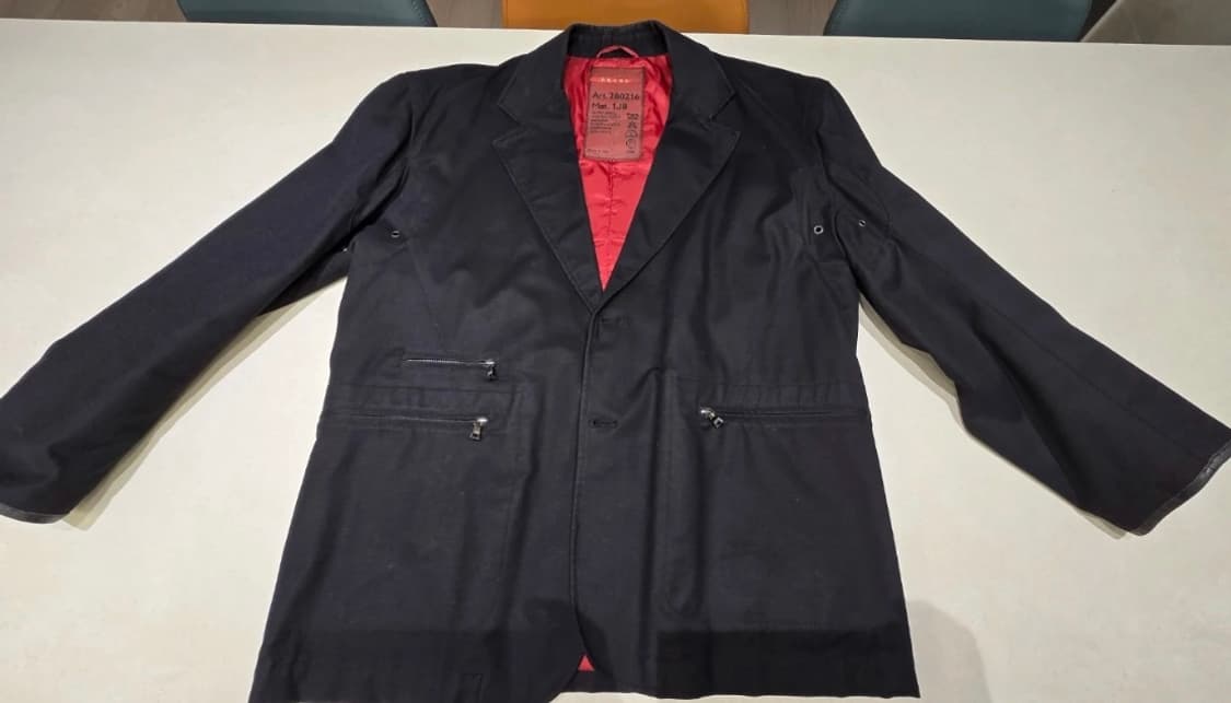 프라다 블레이저 블랙 52 상품이미지4