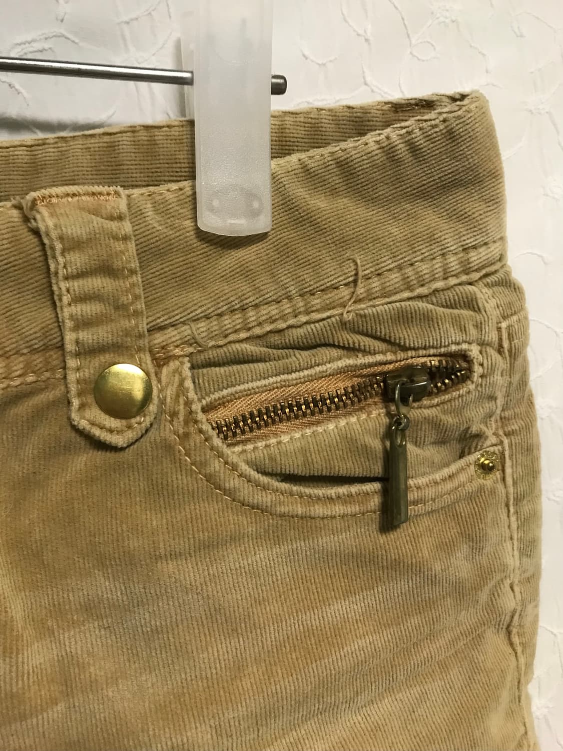 빈티지 cecil mcbee 세실맥비 갸루 코듀로이 퍼 숏팬츠 반바지 상품이미지5