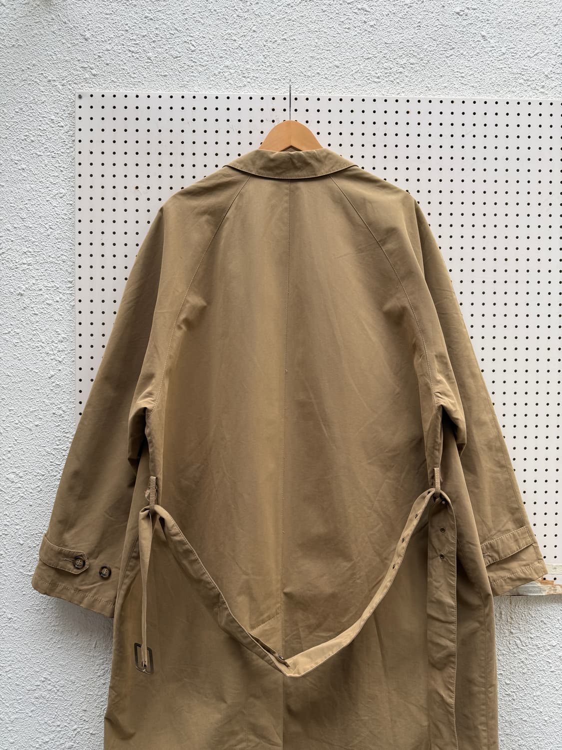 1990s GIORGIO ARMANI TRENCH MAXI 조르지오코트 상품이미지9