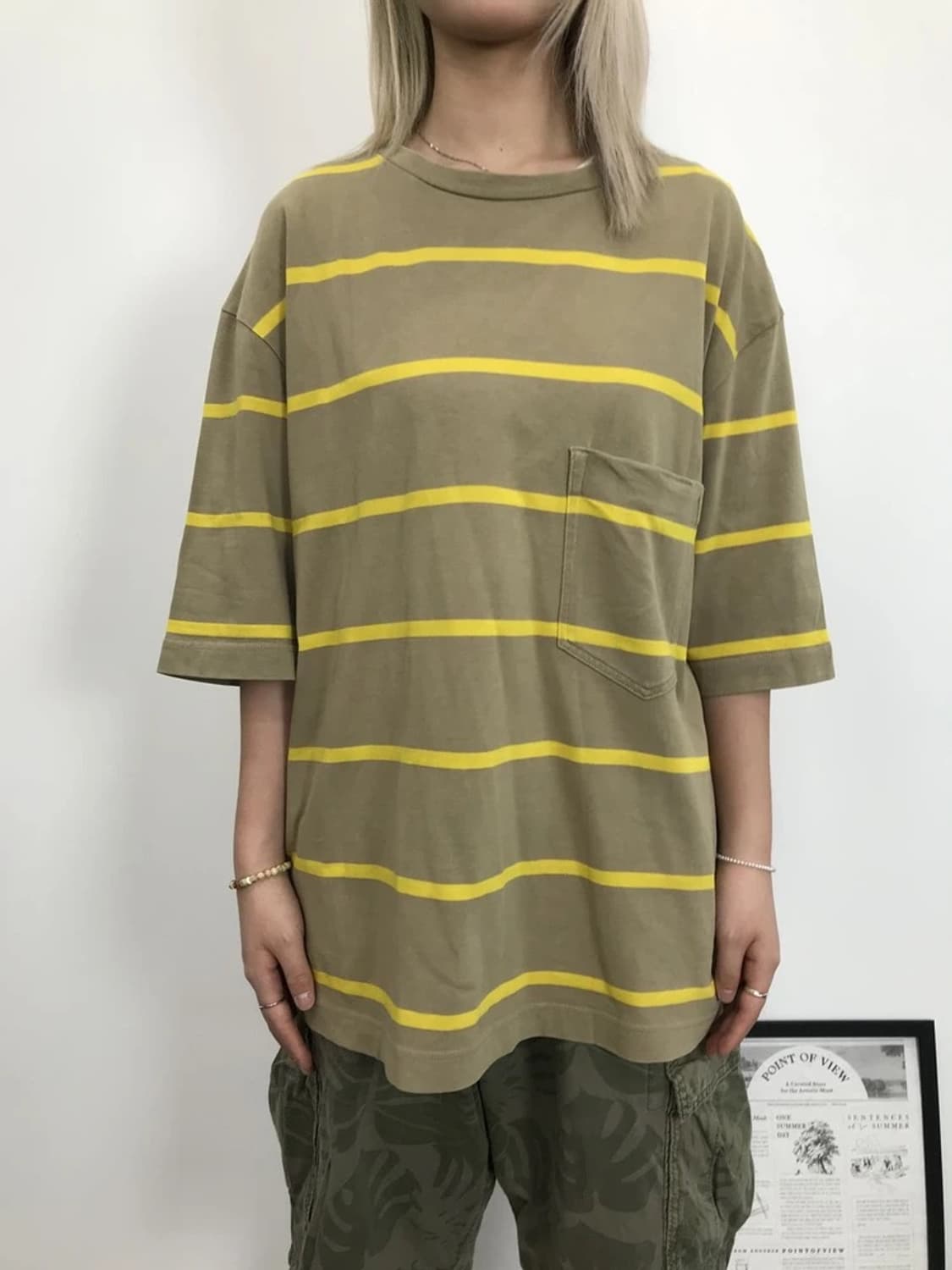 COS Stripe Pocket Tee 상품이미지2