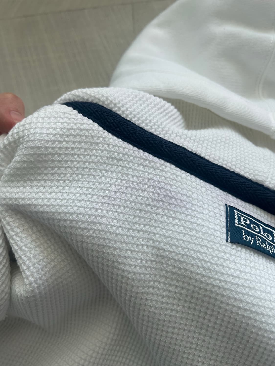 (희귀매물) 폴로 빅포니 화이트 후드집업 상품이미지6