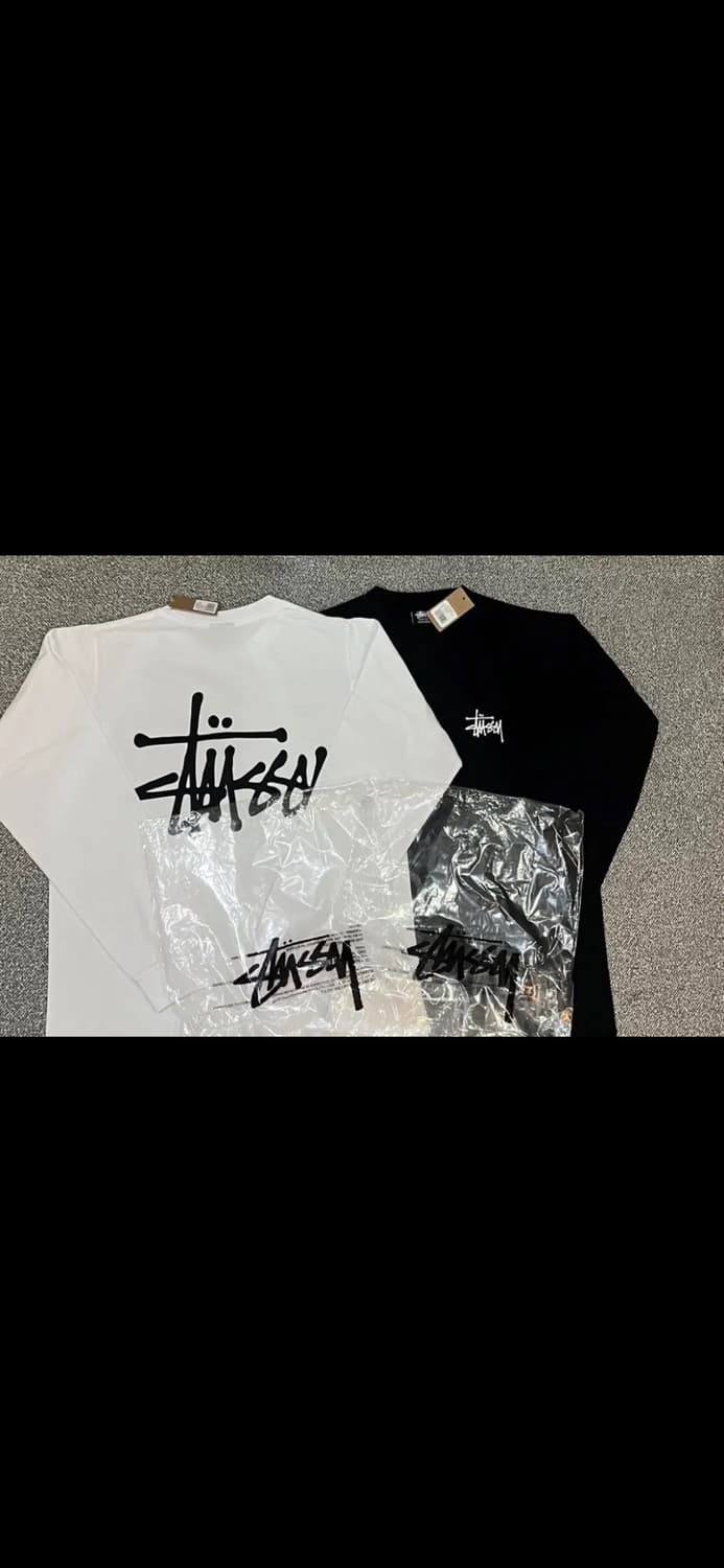 🔥[정품/무료배송]🔥STUSSY 스투시 롱슬리브 2 color 상품이미지1