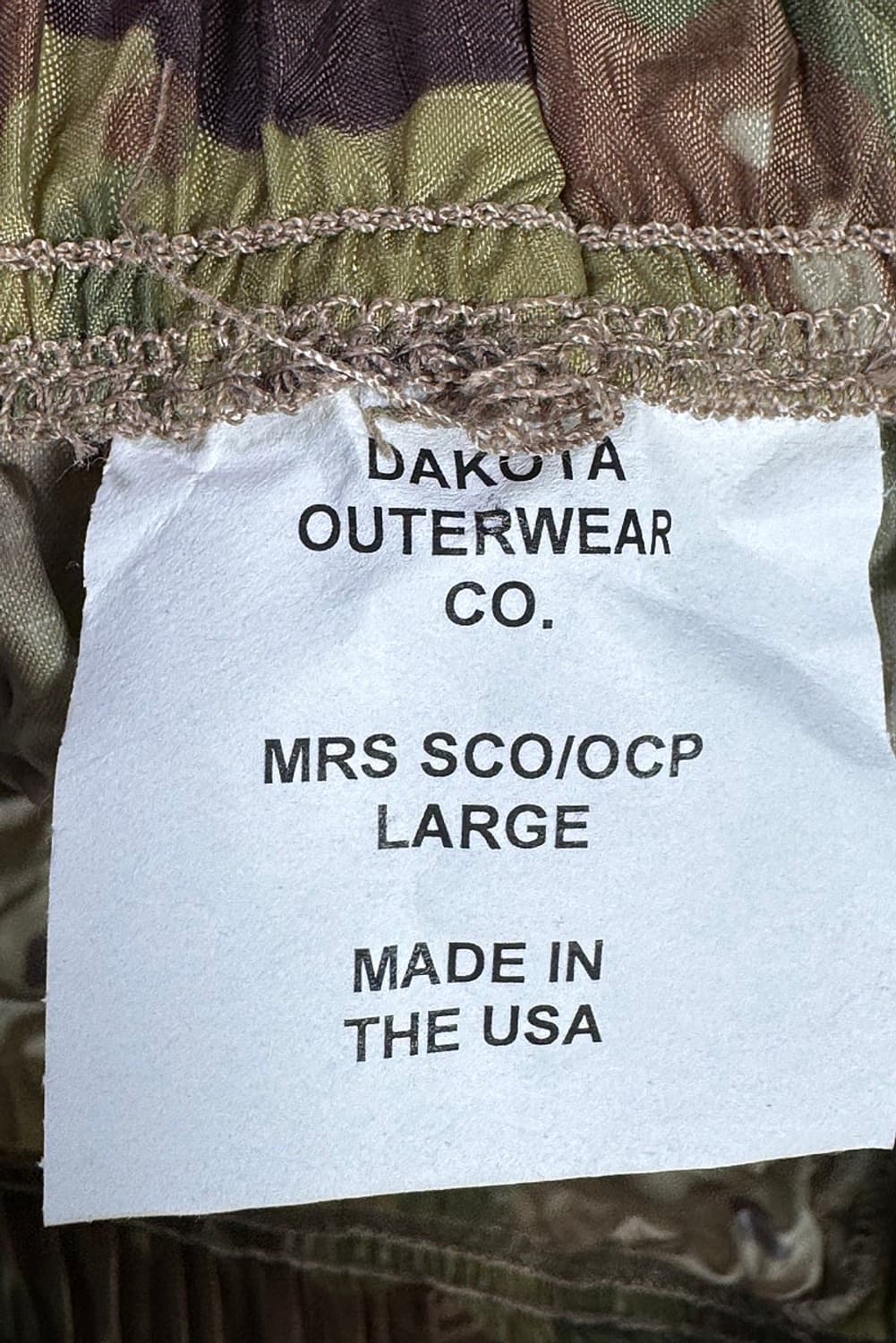Ocp US Military Dakota 레인 수트 상품이미지3