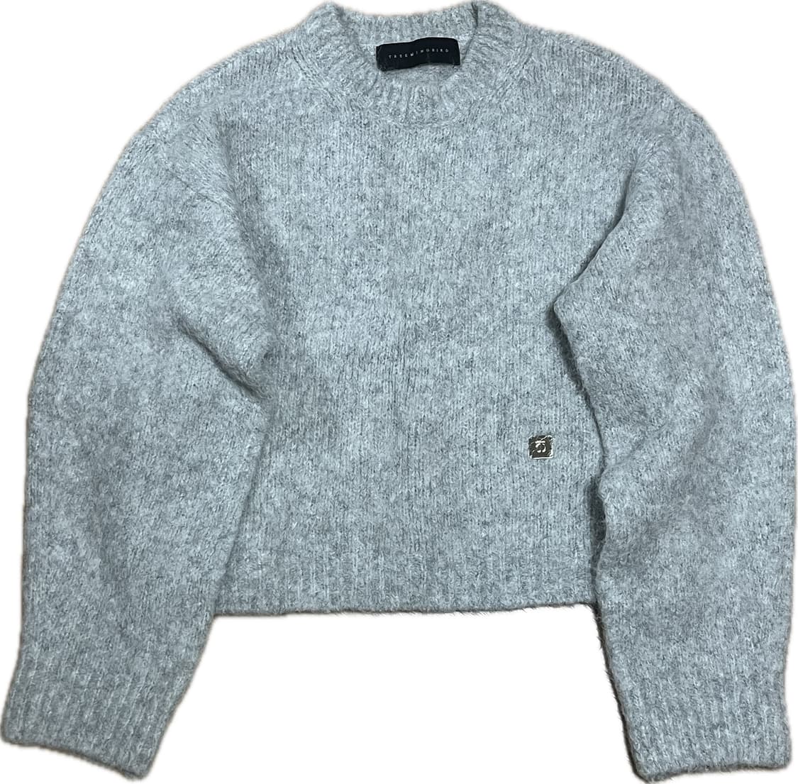 트리밍버드 알파카 니트 그레이 상품이미지2