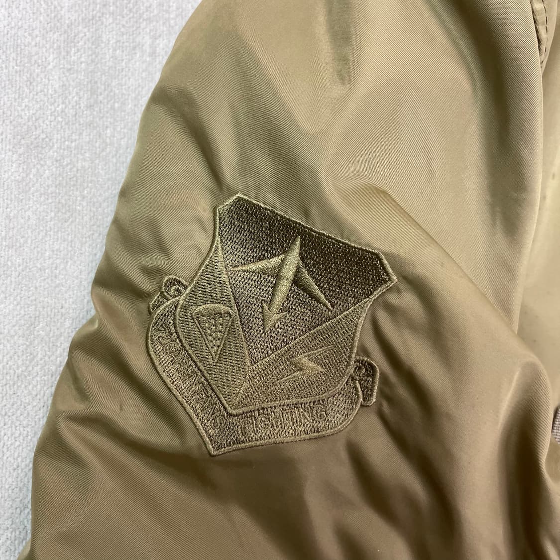 105 아메리칸 빈티지 백로고 빈티지 ma-1 자켓 상품이미지6