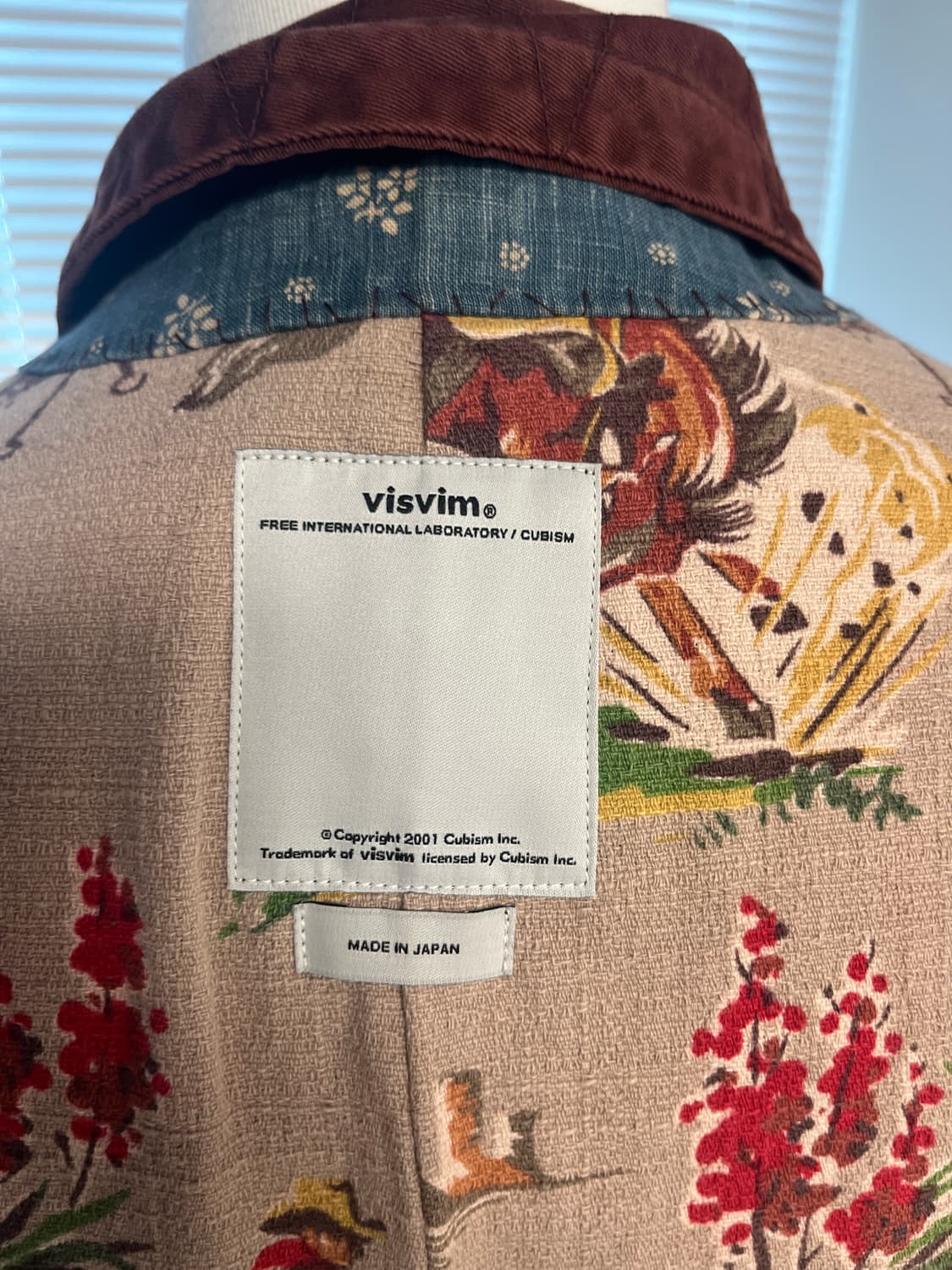 VISVIM 비즈빔 MIES 버건디 코트 3 상품이미지6