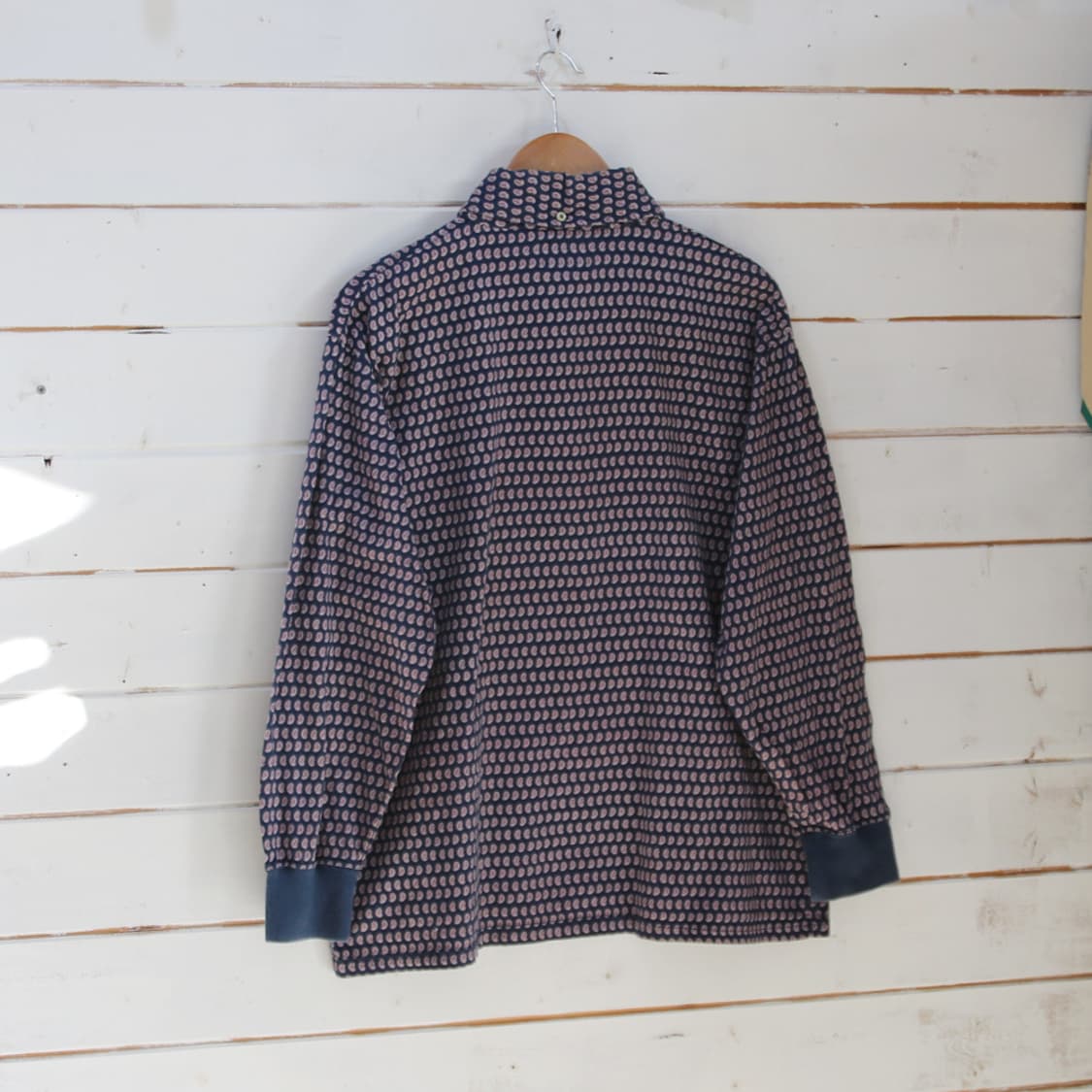 (착용컷) EVISU 패턴 카라 티셔츠 (남성용 100) 상품이미지2