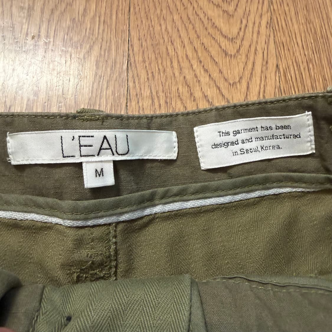 L'EAU 퍼티그 팬츠  상품이미지2