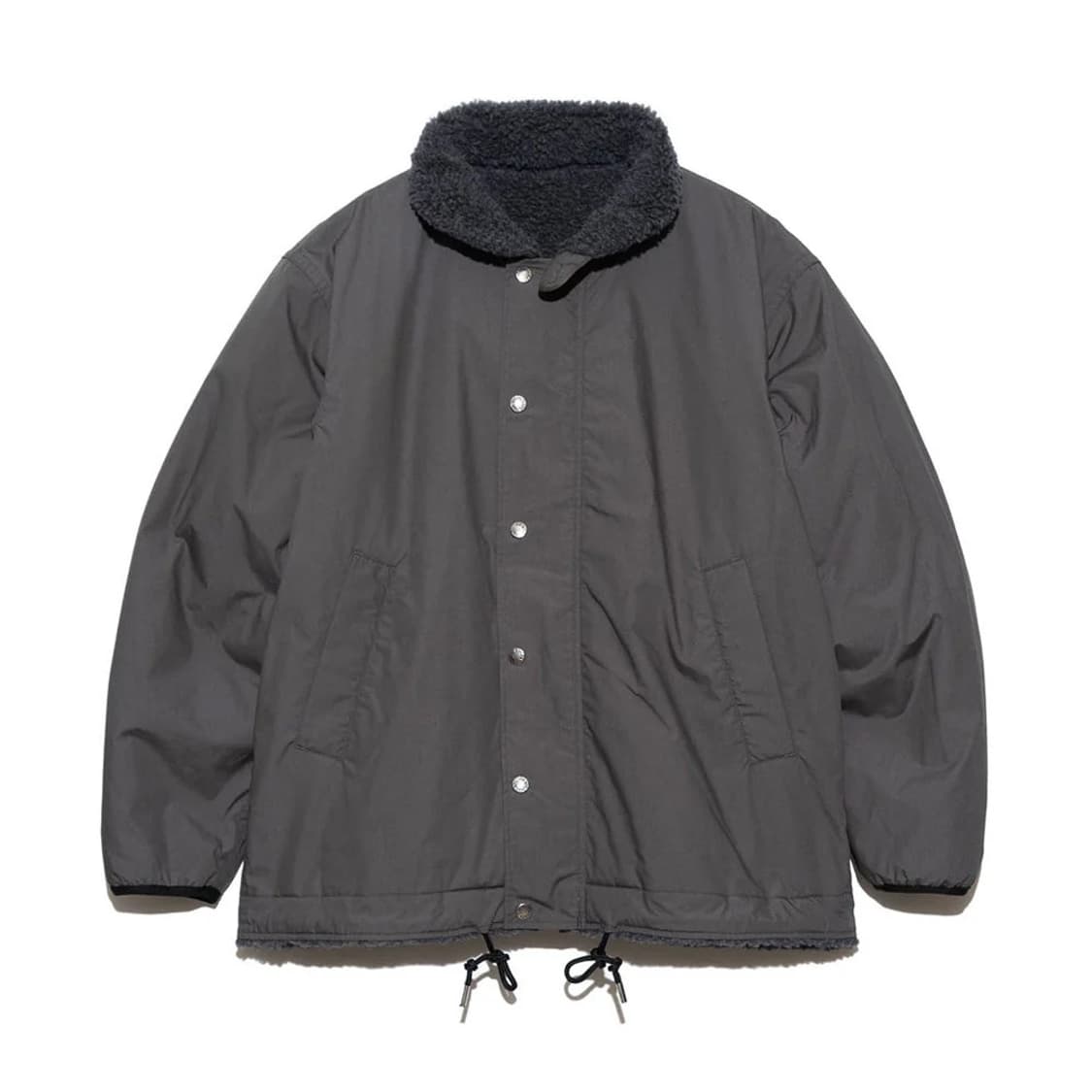 [L] 노스페이스 퍼플라벨 나나미카 울 보아 필드 리버서블 자켓 상품이미지2