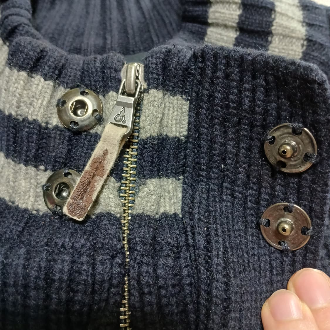 빈폴 beanpole 니트 점퍼 집업 자켓 상품이미지8