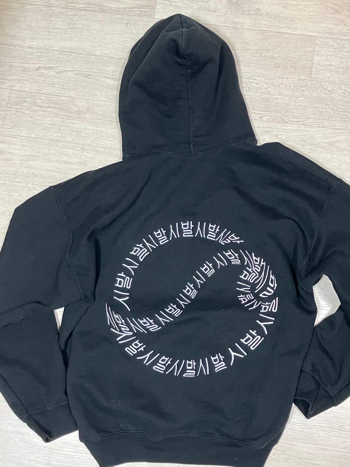 2021 thya x Newwave ㅅㅂ후드티 상품이미지2