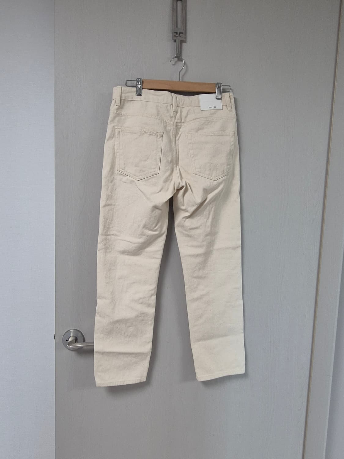 크림색 데님 30인치 (남녀공용) 상품이미지6