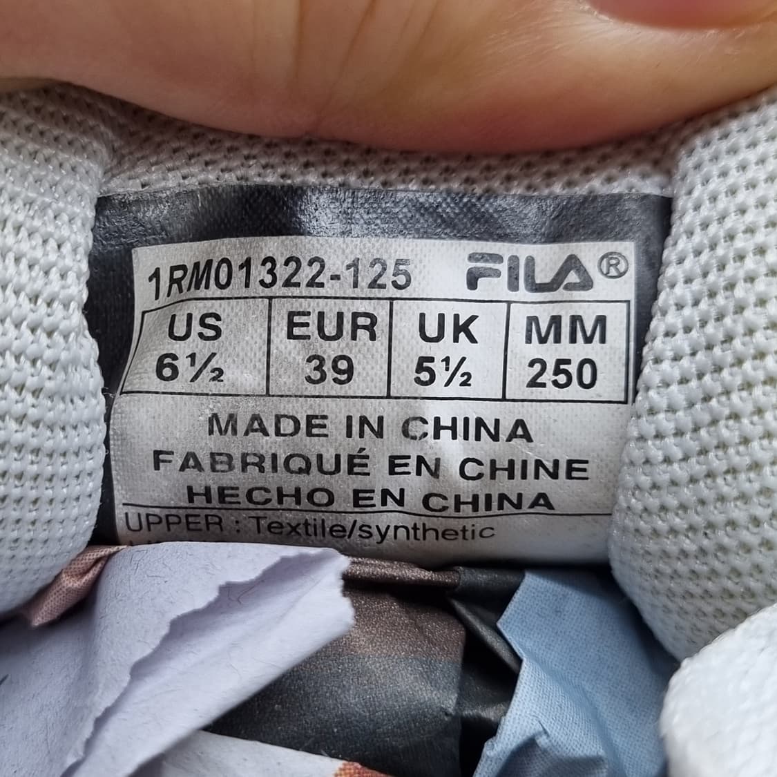 휠라 웨이블렛 알파 운동화250  상품이미지6