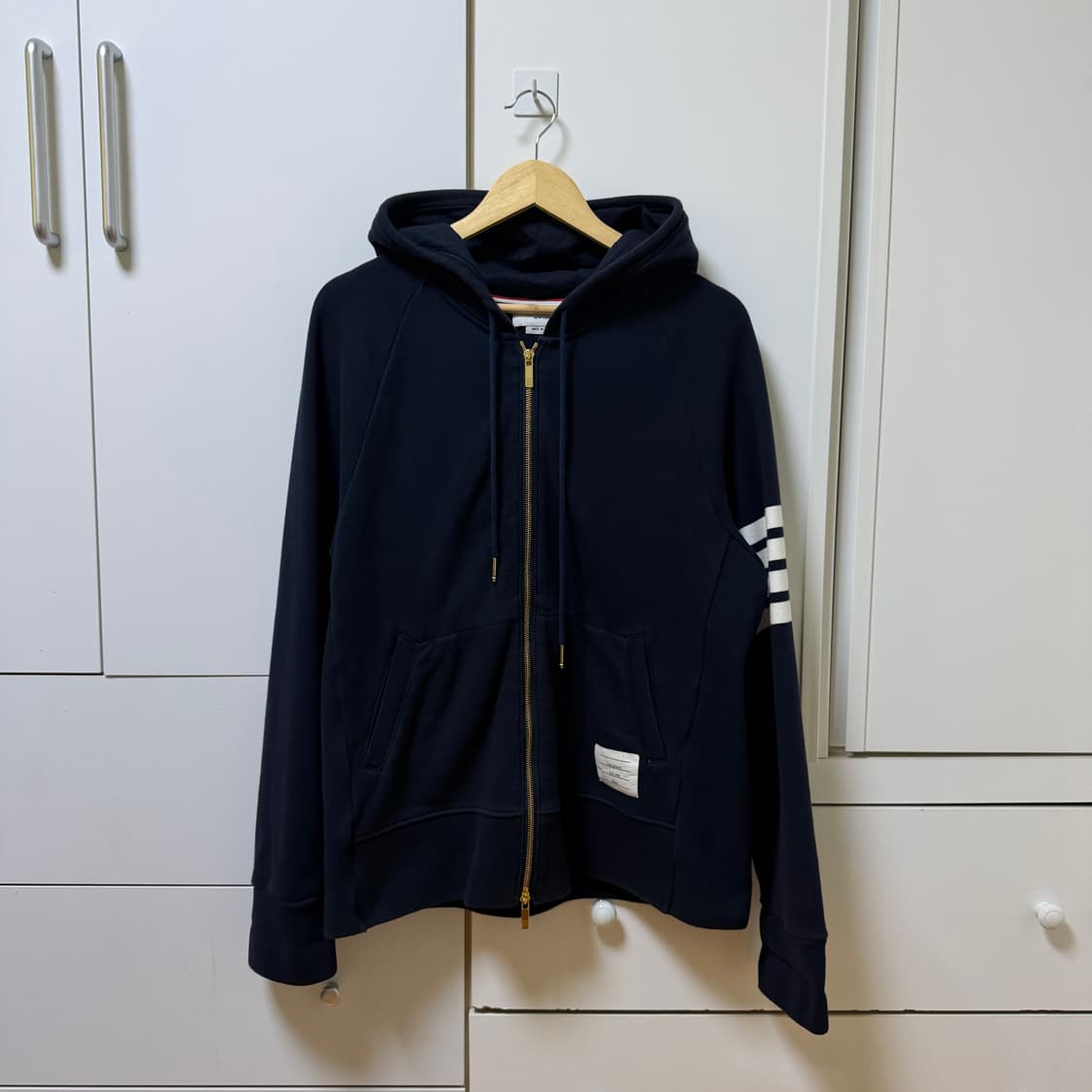 톰브라운 사선완장 후드집업
6사이즈  상품이미지1