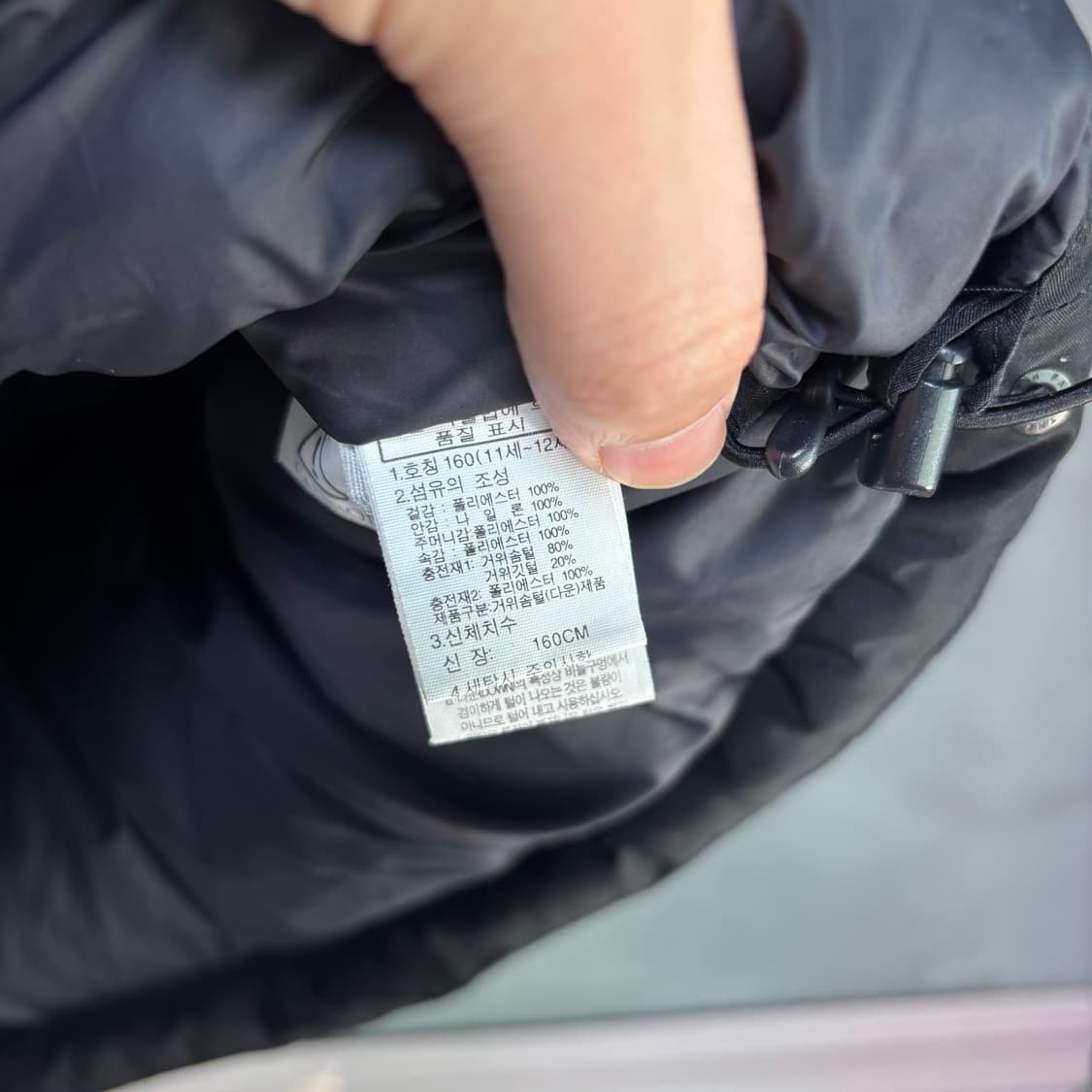 노스페이스 드라이벤트 구스다운 패딩조끼 상품이미지3