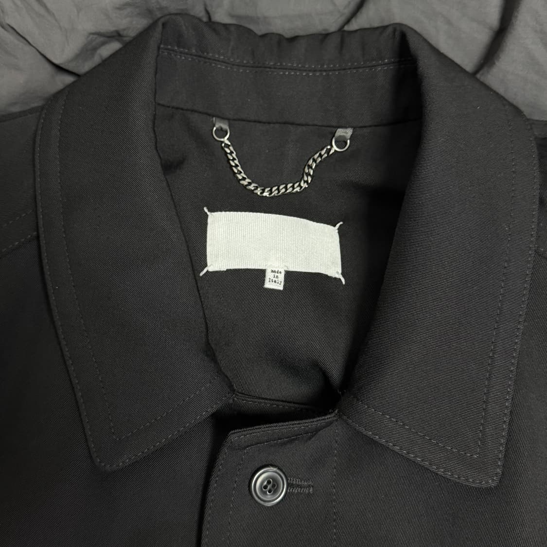 메종 마르지엘라 울 개버딘 트렌치 코트 52 사이즈 새상품 상품이미지3