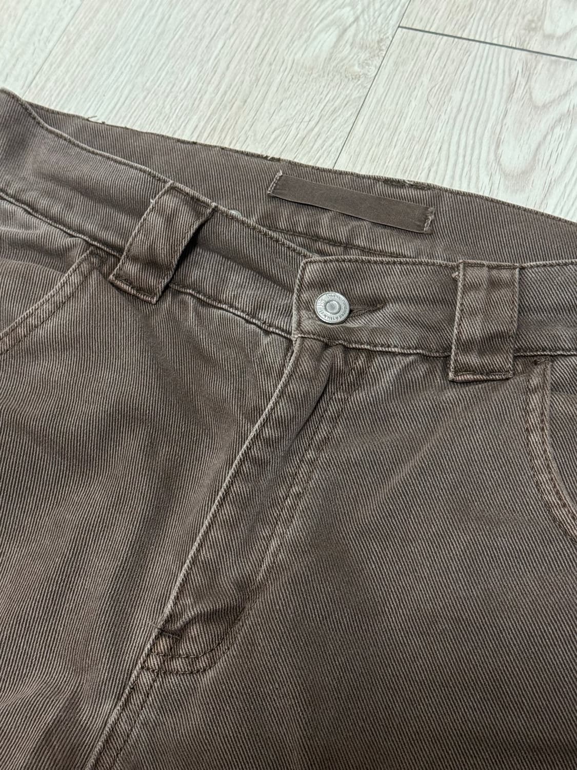 [M] MPa CALF POCKET PANTS (BROWN) 상품이미지4