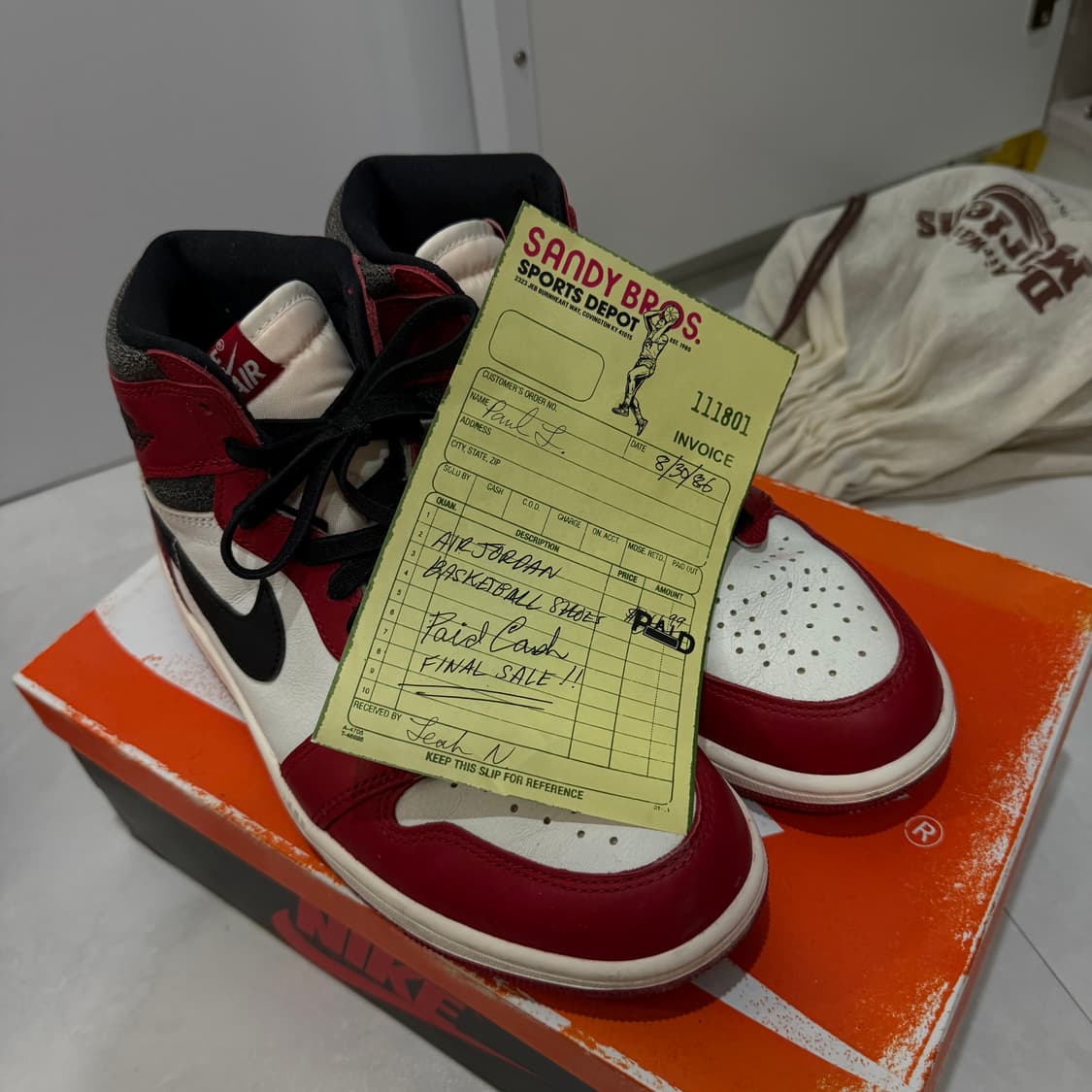 조던1 레트로OG 시카고 상품이미지7