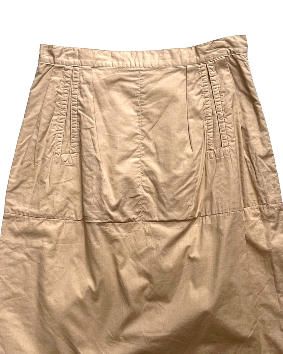 Back pocket Beige skirt 상품이미지2