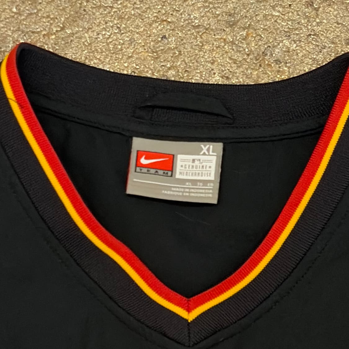 새상품급 00s 미국 빈티지 나이키 피츠버그 파이리츠 풀오버 바람막이 상품이미지5