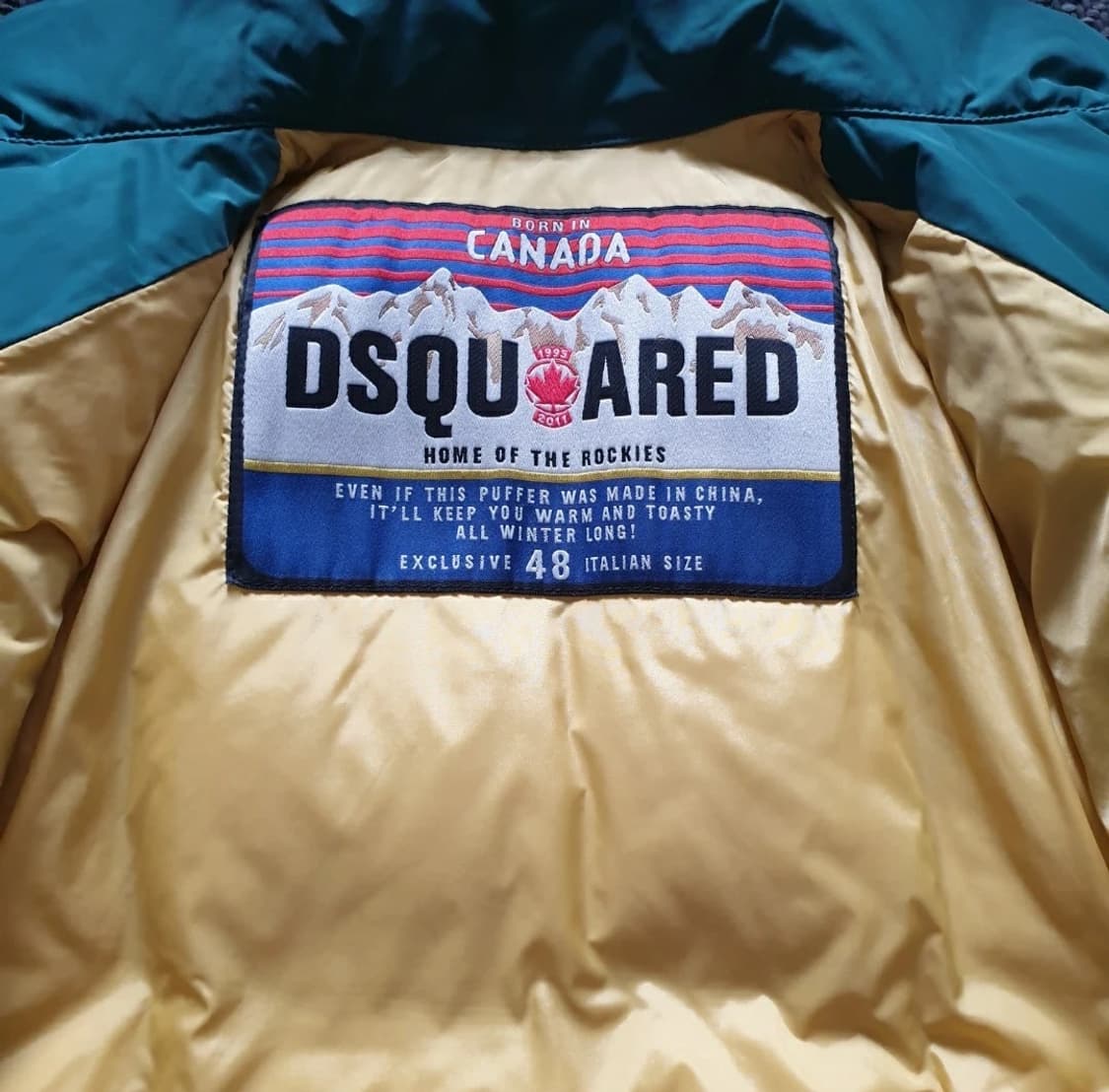 디스퀘어드2 숏패딩 트러커 라이더 스타일 크롭패딩 상품이미지2