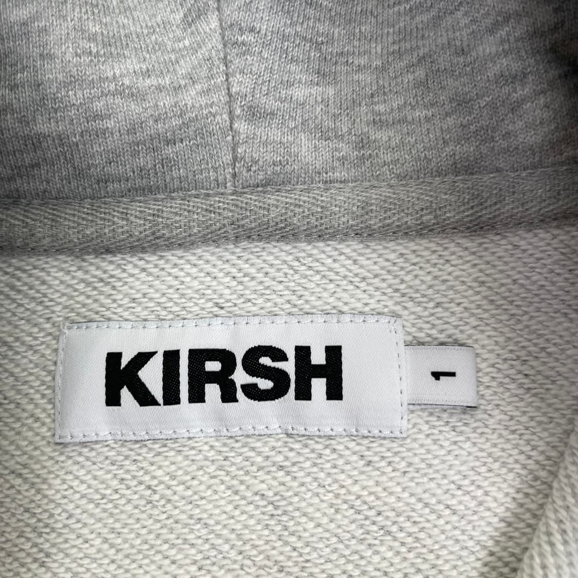 키르시 체리 후드집업 그레이 1사이즈 상품이미지5