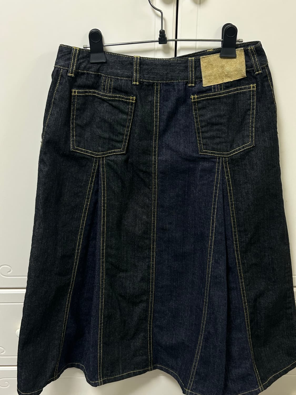 사파리스팟 Two Denim Long Skirts 투 데님 롱 스커트 상품이미지4