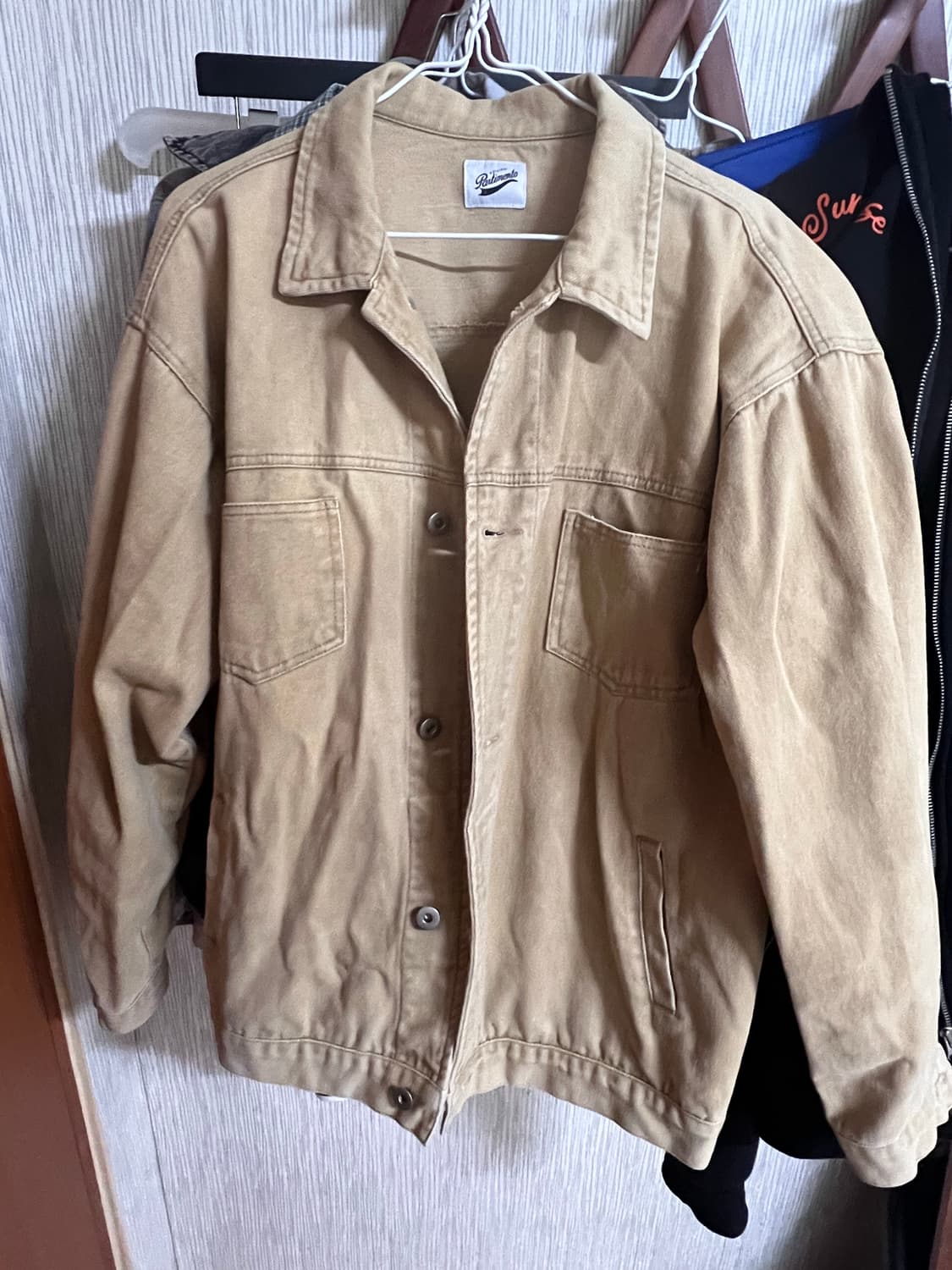 파르티멘토 피치스킨 트윌자켓 카멜L 상품이미지1