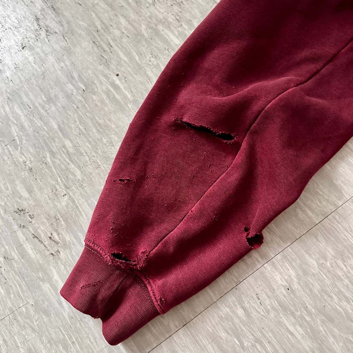 Carhartt 오리지널핏 후드티 (와인 컬러 / L 사이즈) 상품이미지6