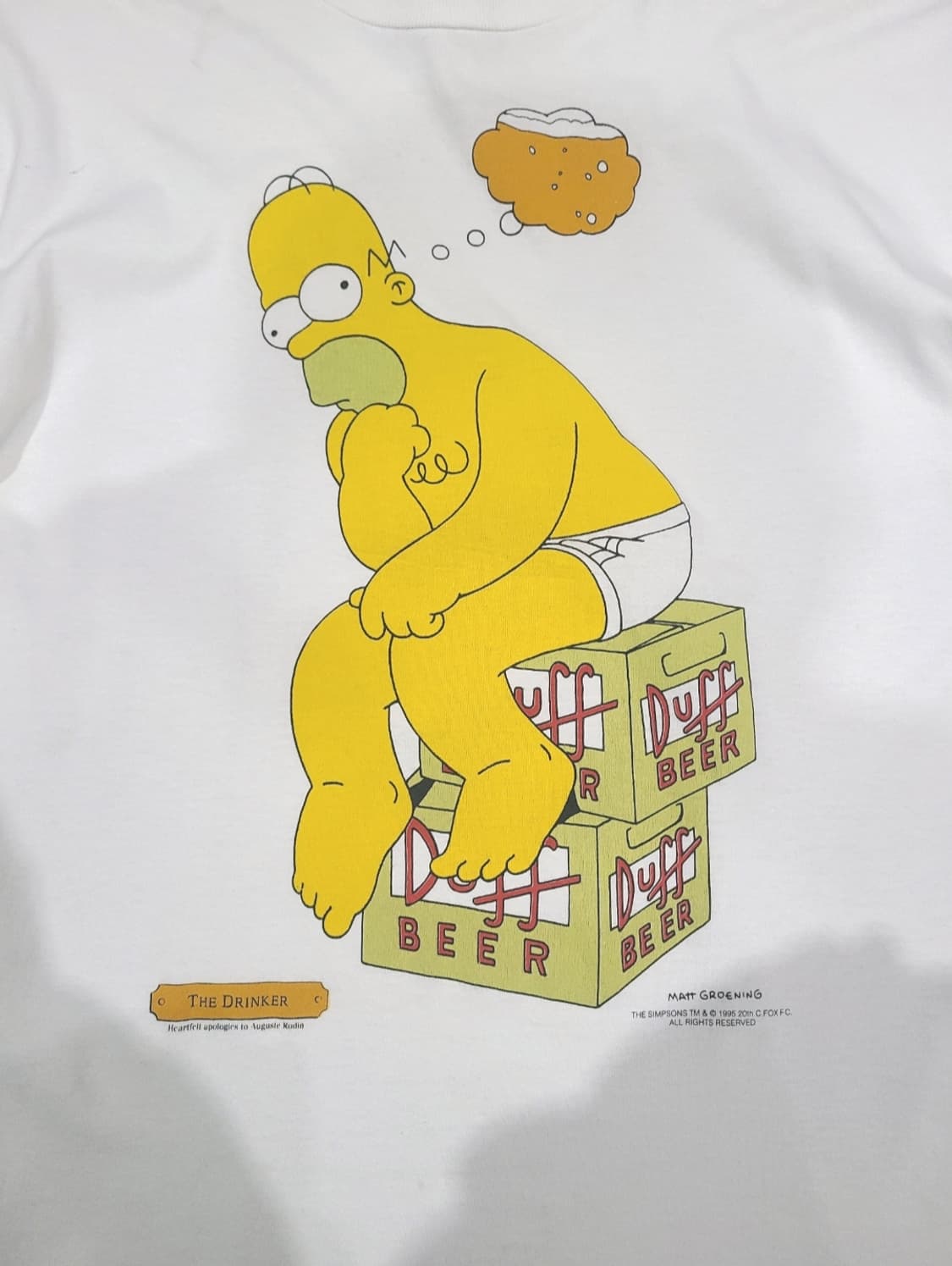 1995 심슨 빈티지티셔츠 상품이미지1