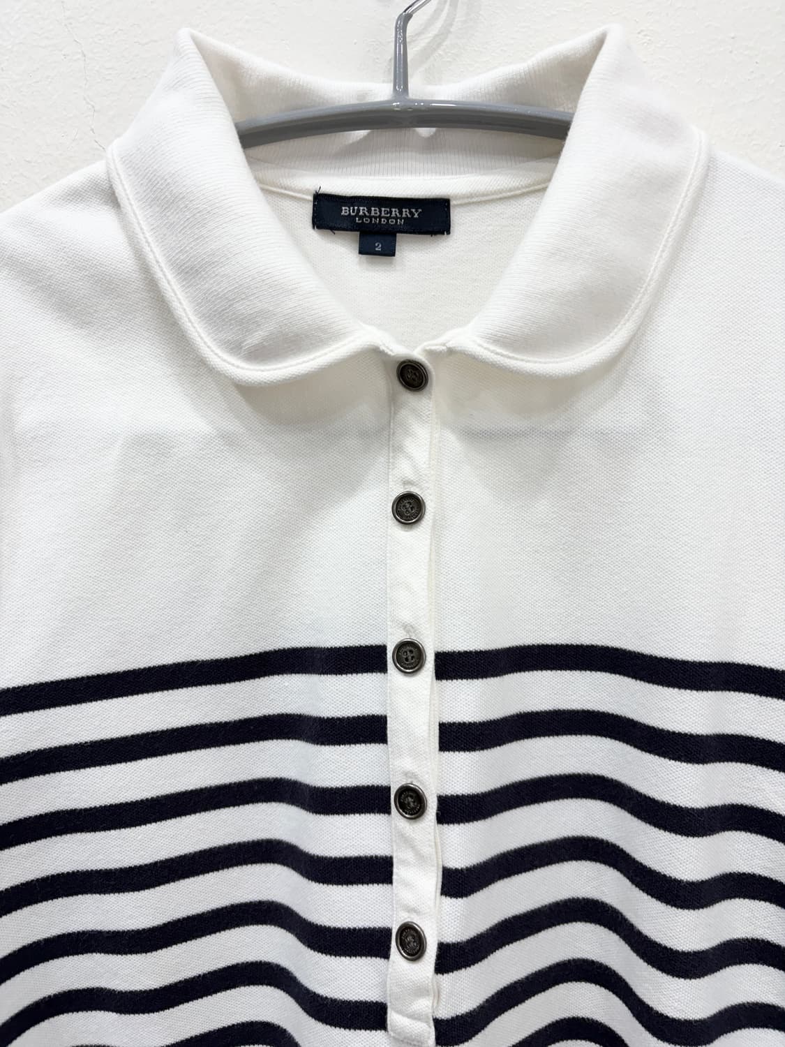 Burberry 카라 티셔츠 상품이미지2