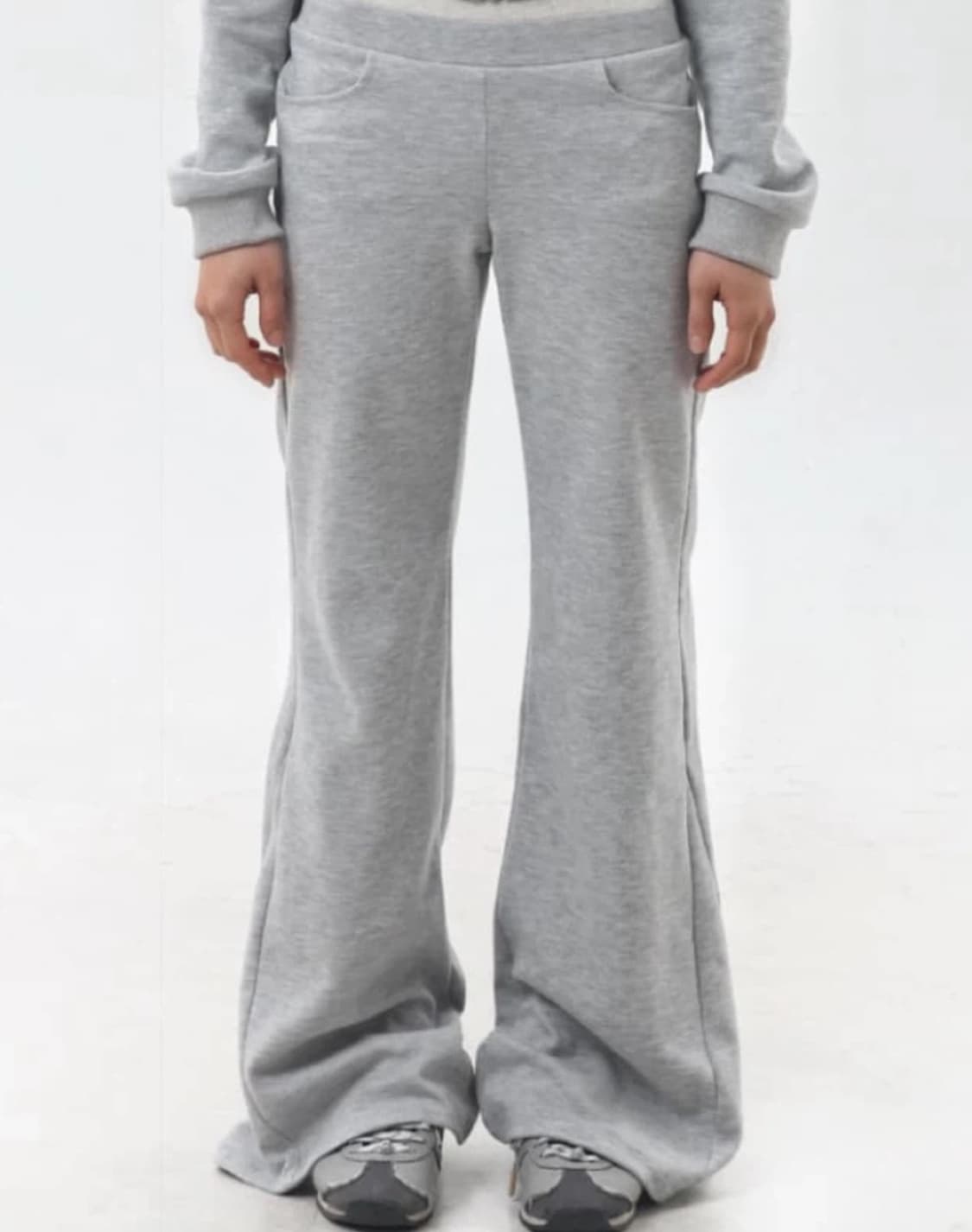 오운서 부츠컷 스웻팬츠 그레이m 상품이미지1