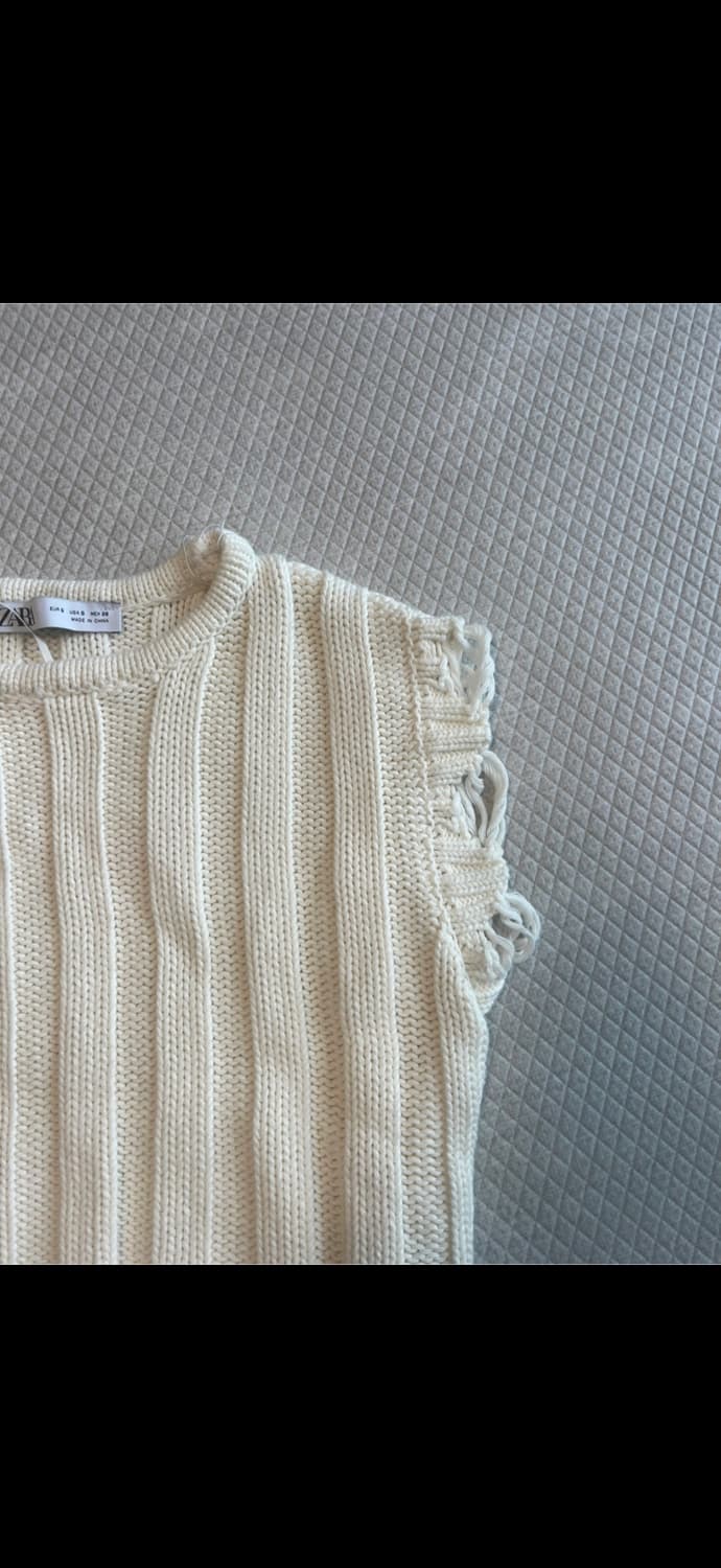 자라 니트 조끼 상품이미지3