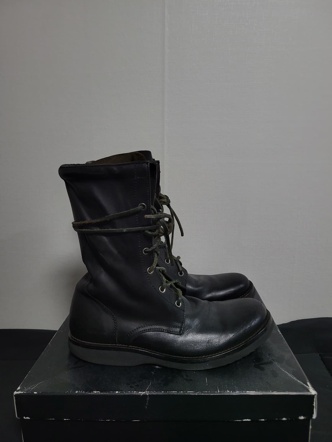 Rip van winkle 레이어드 military 컴뱃 부츠 상품이미지4