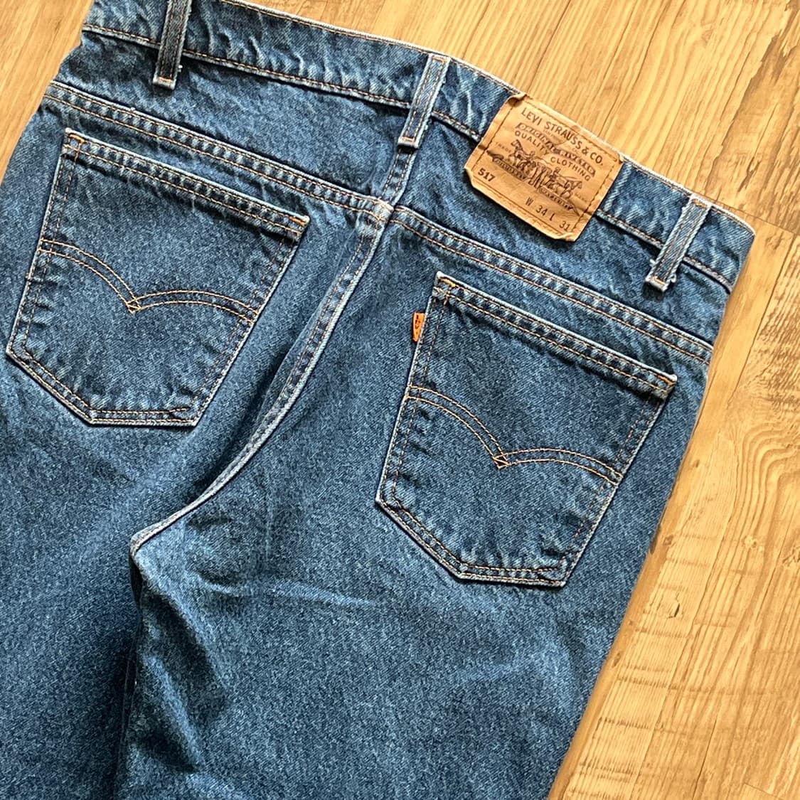 90s 리바이스517 오렌지탭 [32/표기34] 상품이미지4
