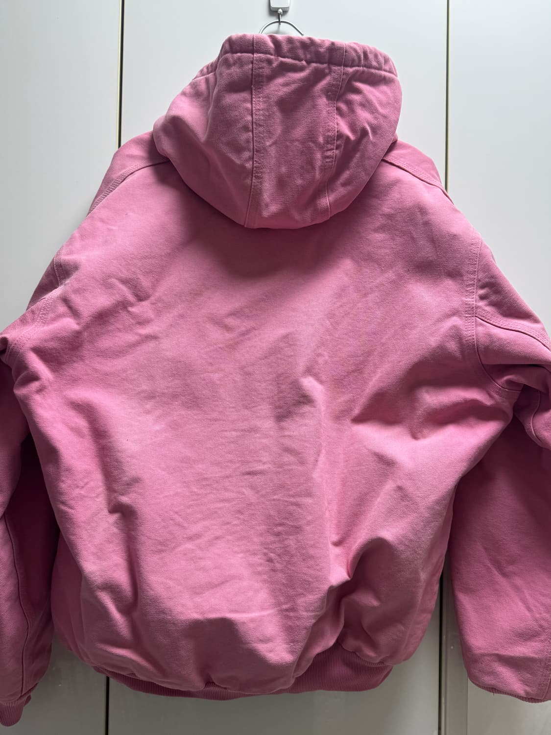 칼하트 베이비핑크 후드워크자켓 상품이미지5