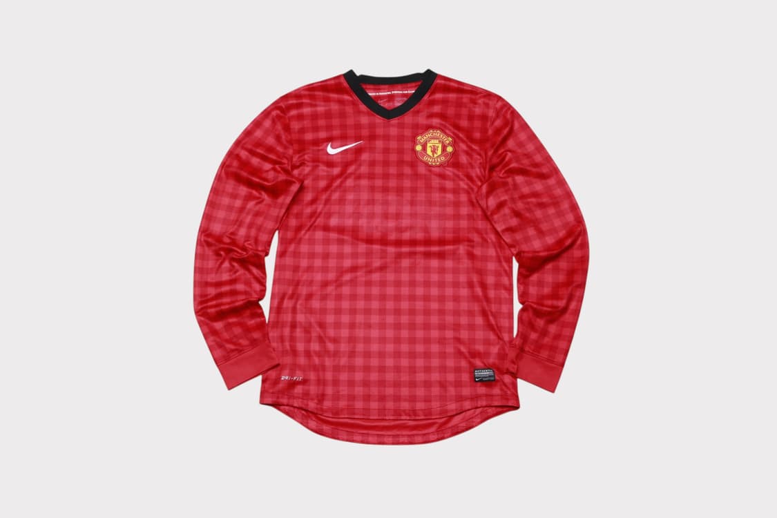 [해외 S] 나이키 12-13 맨유 긴팔 유니폼 상품이미지1