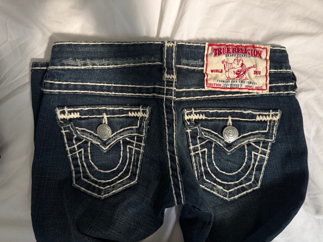 트루릴리젼 슈퍼티 부츠컷 진청 24 상품이미지1