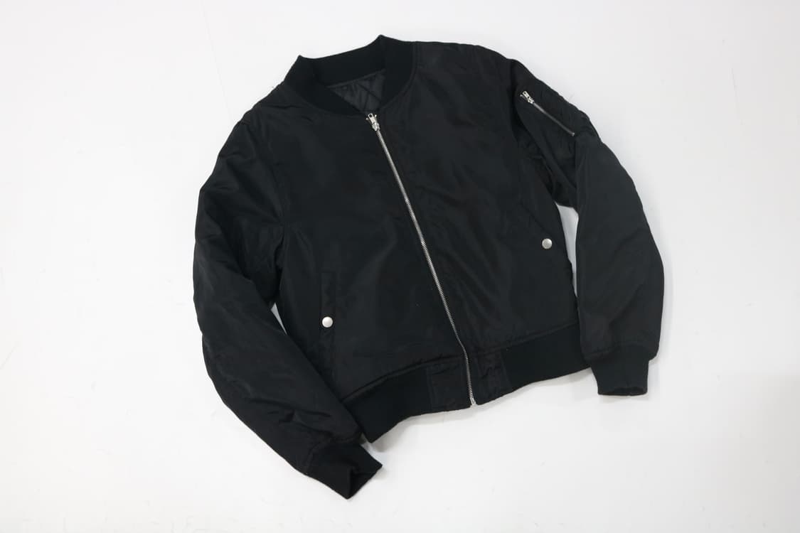 GYLE 가일 빈티지 블랙 MA-1 항공 점퍼 (M) 상품이미지3