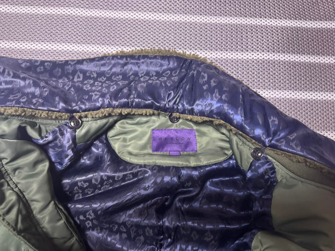 비슬로우 퍼플 ma-1 카키 L 상품이미지7