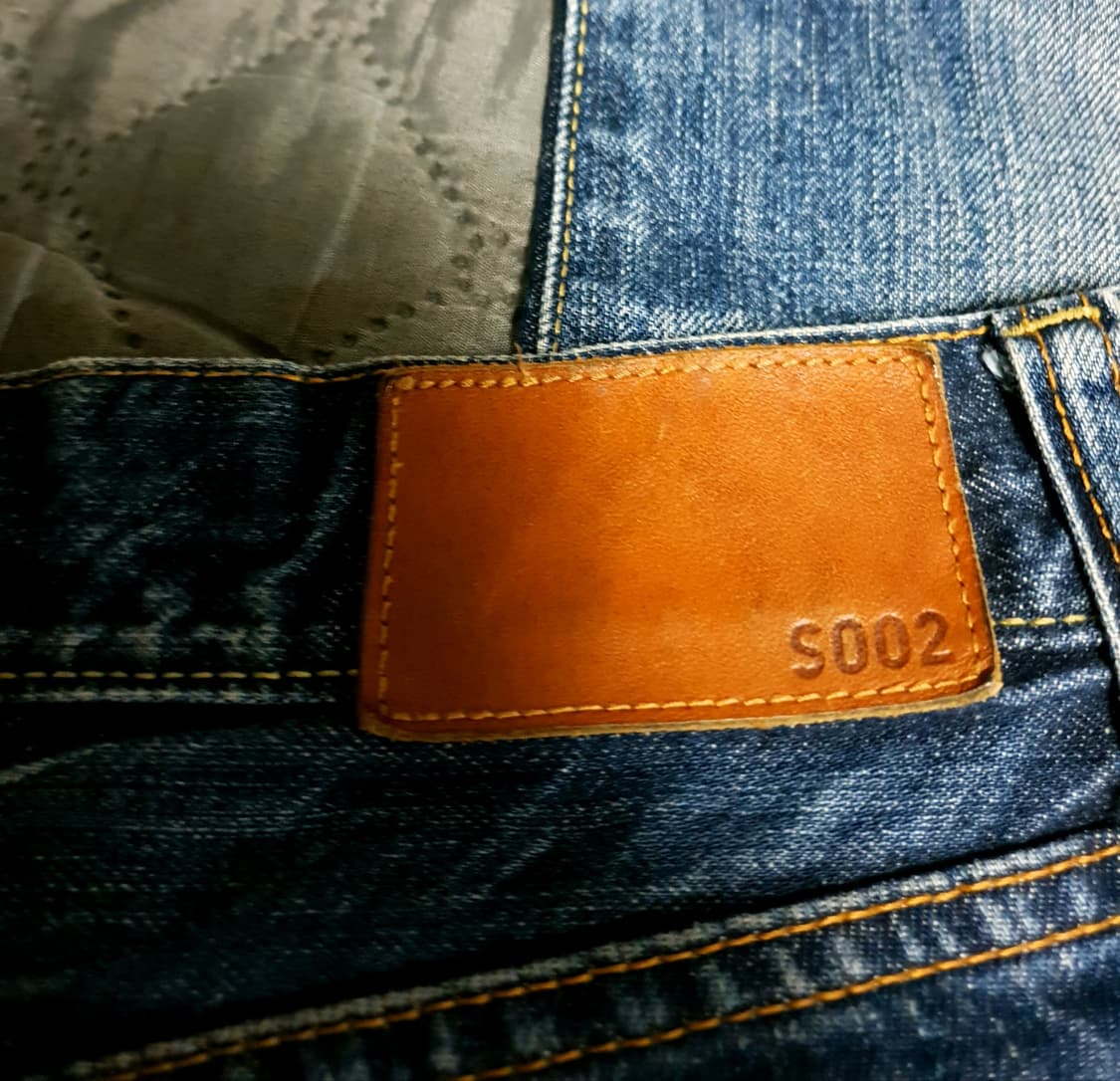 유니클로 UJ 레귤러 스트레이트 S002 빈티지워싱 데님 팬츠 (30) 상품이미지5