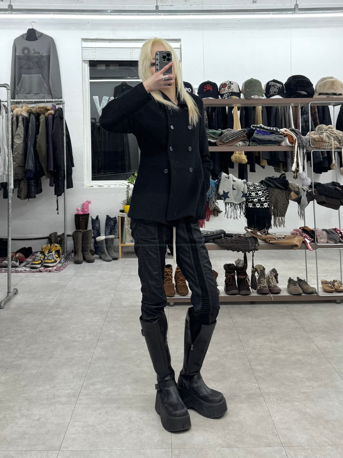 Allo 더블 브레스트 울 자켓 상품이미지8