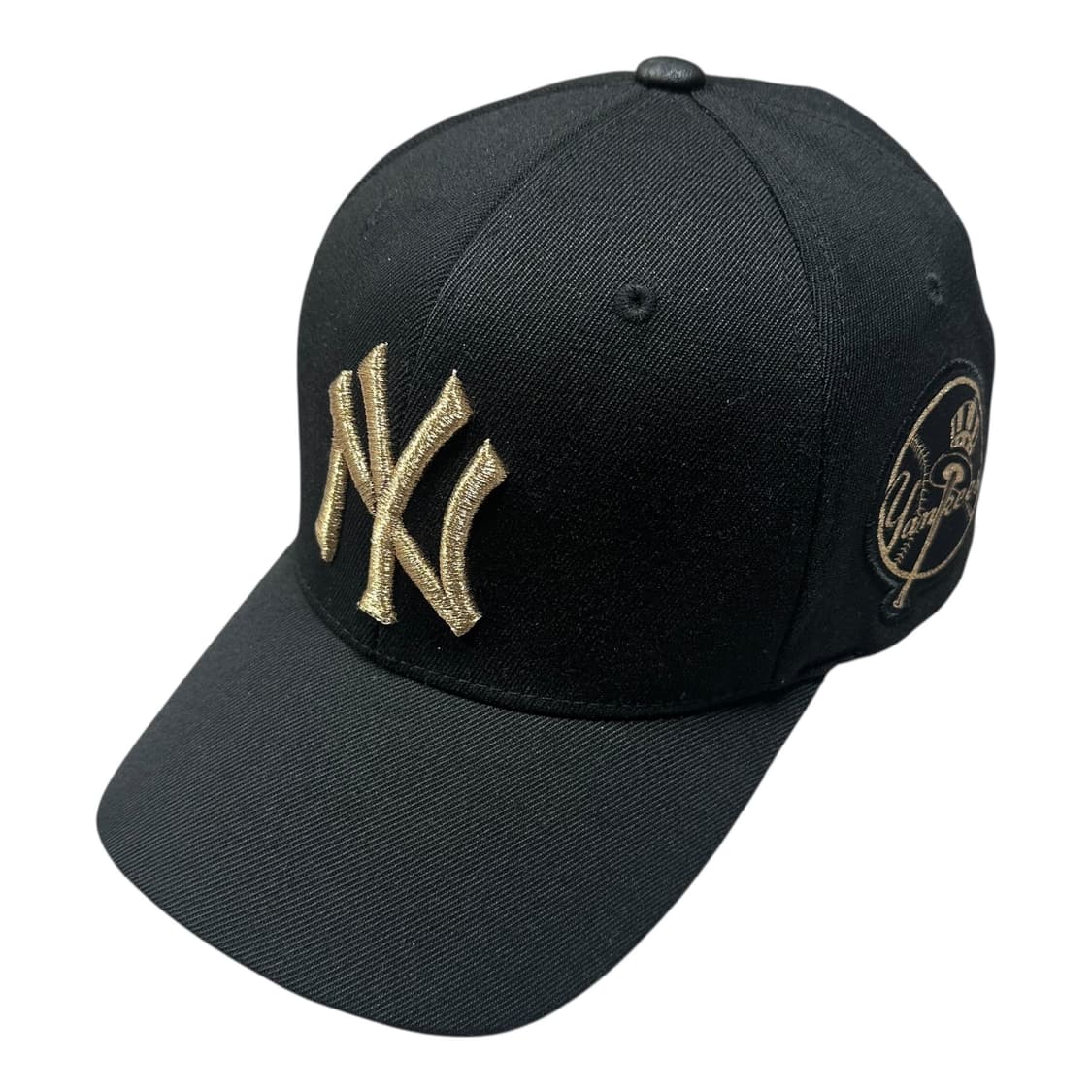 ✨ (바배) MLB 골드 블랙 볼캡 모자  상품이미지1