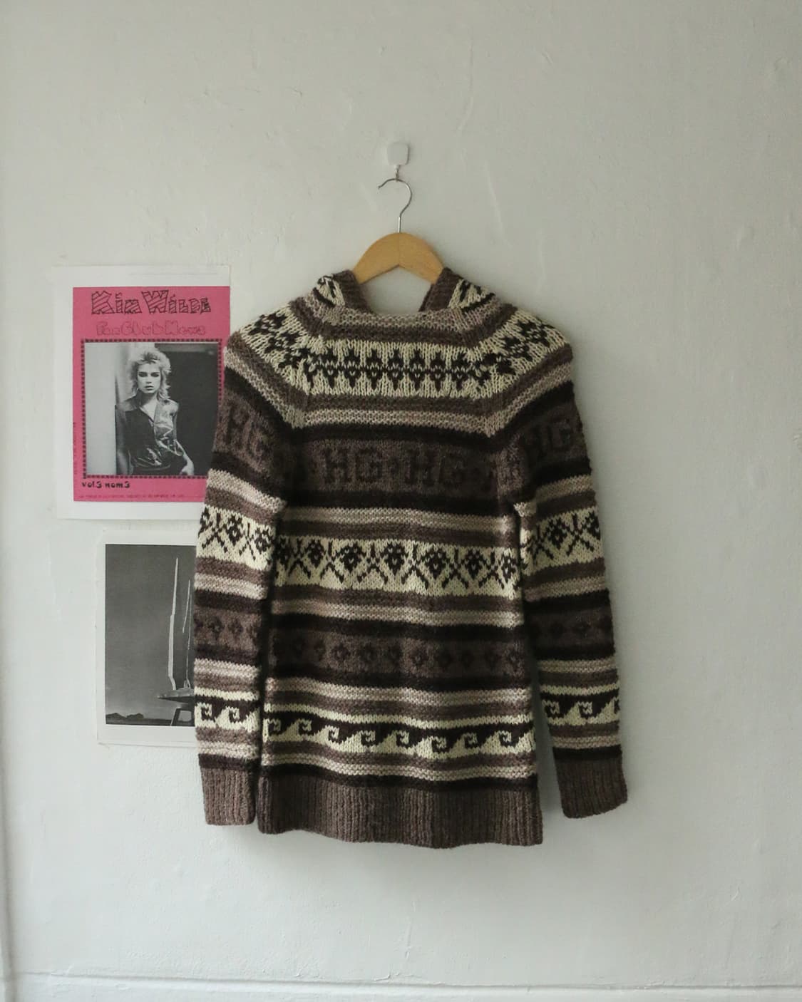 히스테릭 글래머 노르딕 후디 스웨터 상품이미지2