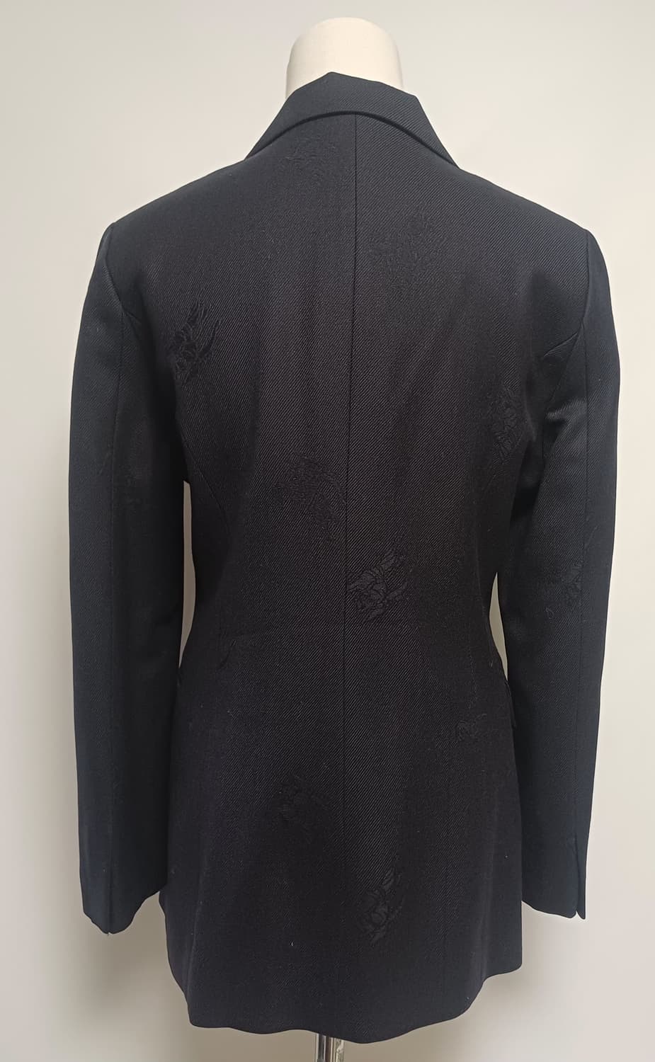 버버리(Burberrys) 기사 자카드 네이비 금장 블레이저 상품이미지3