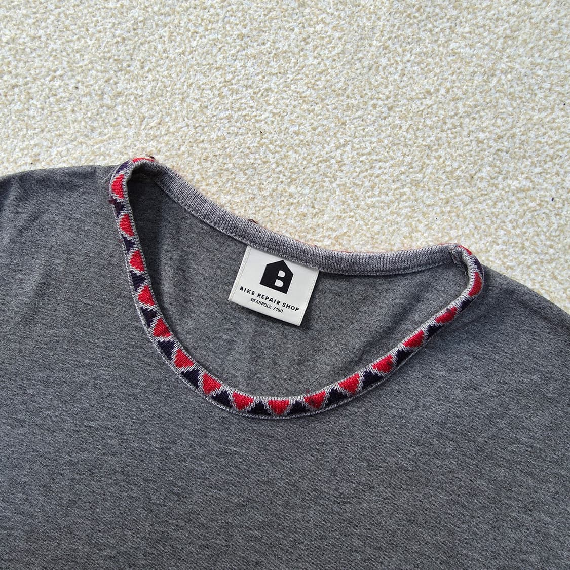 [100] 빈폴 바이크리페어샵 라운드 긴팔 티셔츠 1215J1 상품이미지2