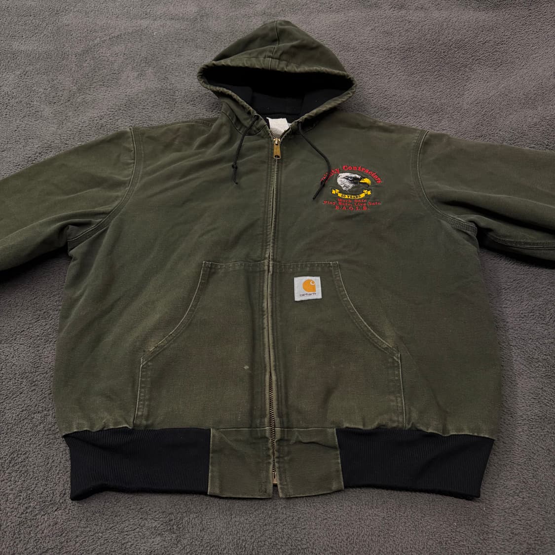 [ 정품 ] 칼하트 덕액티브 후드 집업 자켓 상품이미지3