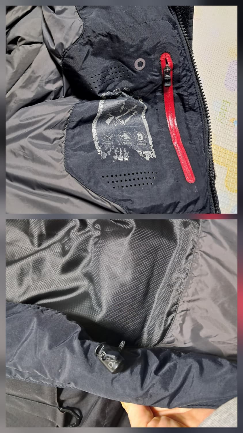 디스커버리 남성 너구리퍼 구스다운 패딩 95 상품이미지10